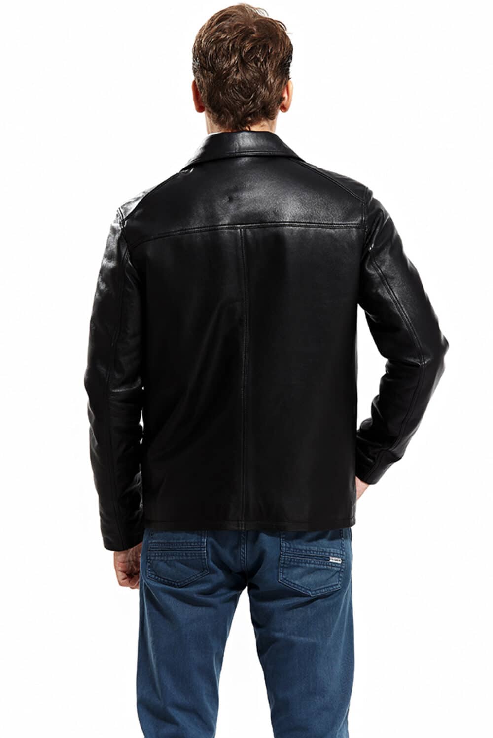 Black Men's Fashion Leather Jacket | Most Trendy Mens Jacket