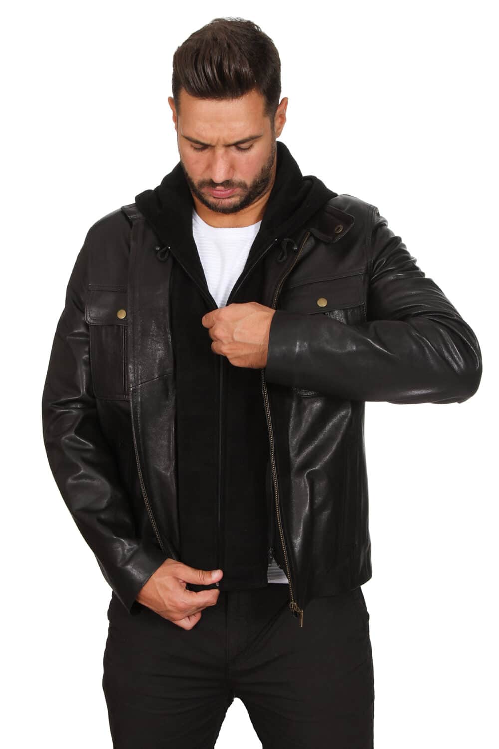 Looking For Brown Mens Fashion Leather Jacket? All Sizes Here