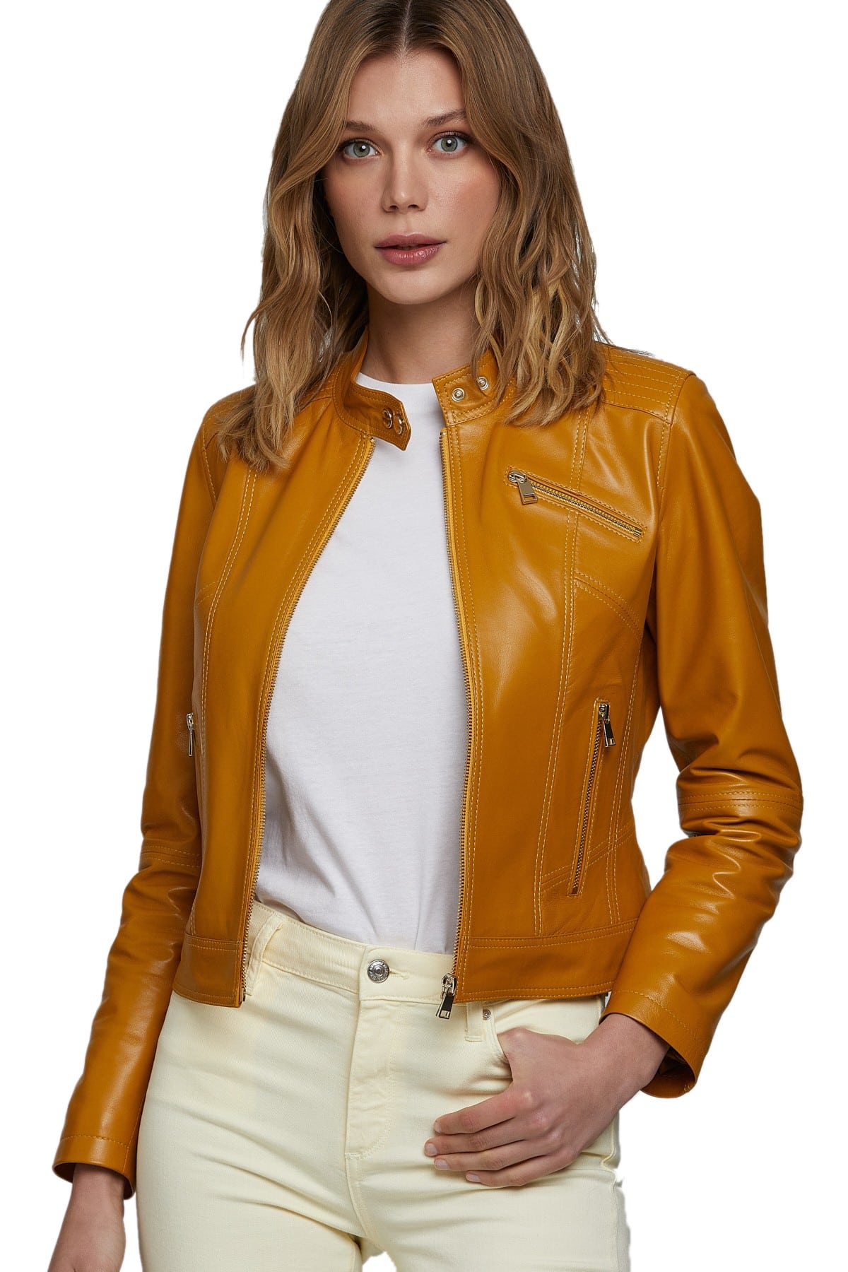 Womens Leather Jacket Cafe Racer | Reviewmotors.co