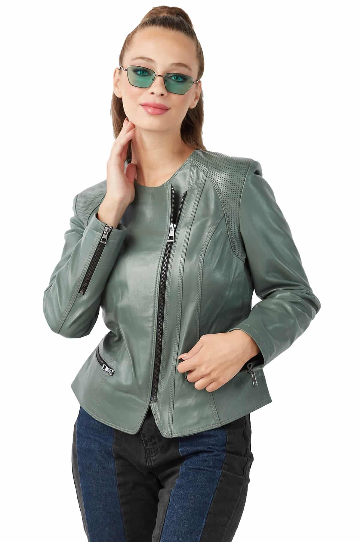 Amazon.com: MoFiz Womens Bomber Jacket Thin Light Zip up Jacket Comfortable  Plain Lightweight Jacket Olive Green XS : Clothing, Shoes & Jewelry